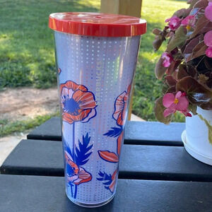 Starbucks Poppies 24oz Coffee Tumbler